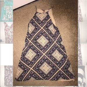 High neck sun/ shift dress